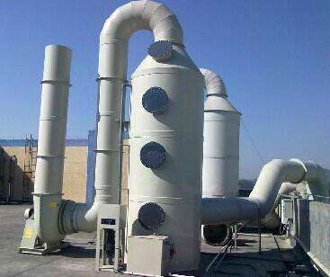 玻璃鋼凈化塔廠家施工圖